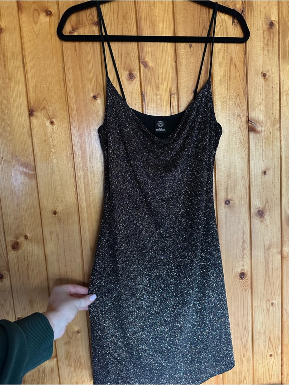 Urban Outfitters Sparkle Slip Dress - Picture 2 of 6